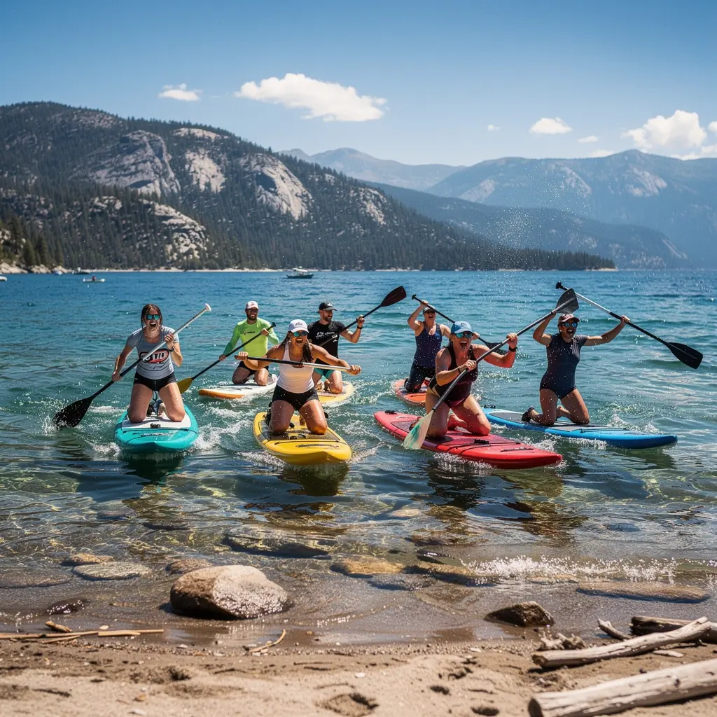 Закат над национальным парком, создающий волшебную атмосферу.