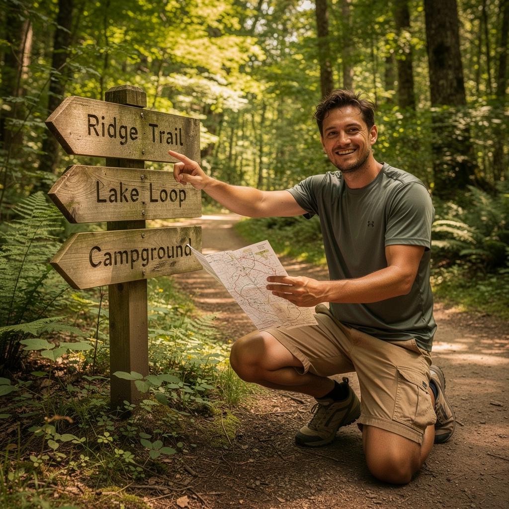 Кемпинг в национальном парке с палатками на фоне гор.
